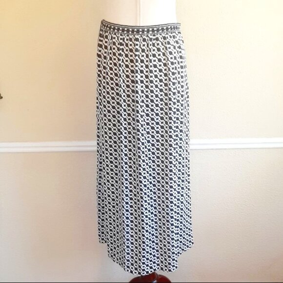 Max Studio Mock Wrap Maxi Pencil Skirt Med - Picture 4 of 11